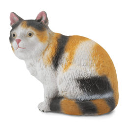 CollectA Τρίχρωμη Γάτα – καθιστή (88490)