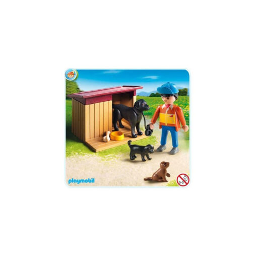 Playmobil Σπιτάκι Σκύλου Με Κουταβάκια (5125)