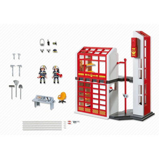 Playmobil Αρχηγείο Πυροσβεστικής με σειρήνα (5361)