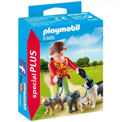 Playmobil Εκπαιδεύτρια σκύλων (5380)