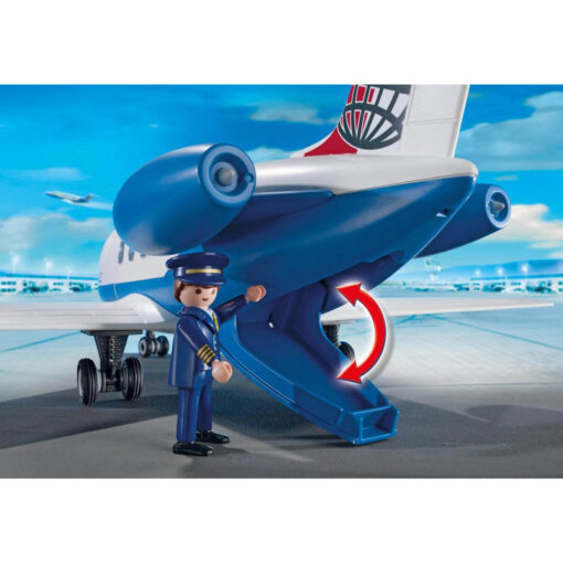 Playmobil Επιβατικό αεροπλάνο και πλήρωμα (5395)