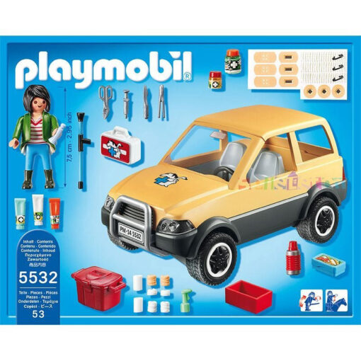 Playmobil Κτηνίατρος Με Αυτοκίνητο (5532)