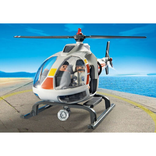 Playmobil Ελικόπτερο Με Κάδο Πυρόσβεσης (5542)