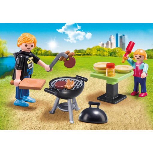 Playmobil Βαλιτσάκι Barbecue (5649)