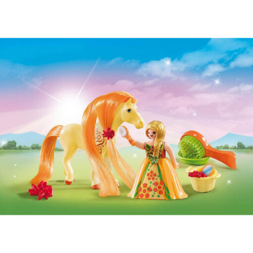 Playmobil Maxi Βαλιτσάκι Πριγκίπισσα με άλογο (5656)