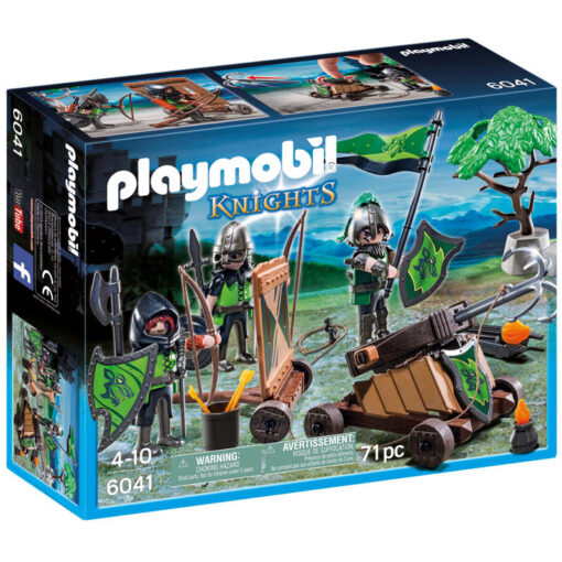 Playmobil Ιππότες του Λύκου με καταπέλτη (6041)