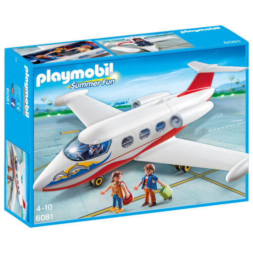 Playmobil Αεροπλάνο με πιλότο και τουρίστες (6081)