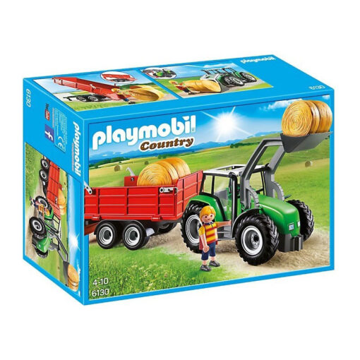 Playmobil Μεγάλο τρακτέρ με καρότσα (6130)