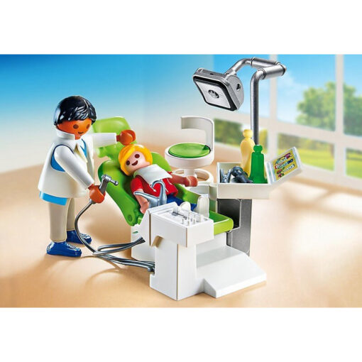 Playmobil Παιδοδοντίατρος με παιδάκι (6662)