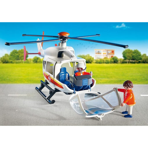 Playmobil Ελικόπτερο πρώτων βοηθειών (6686)