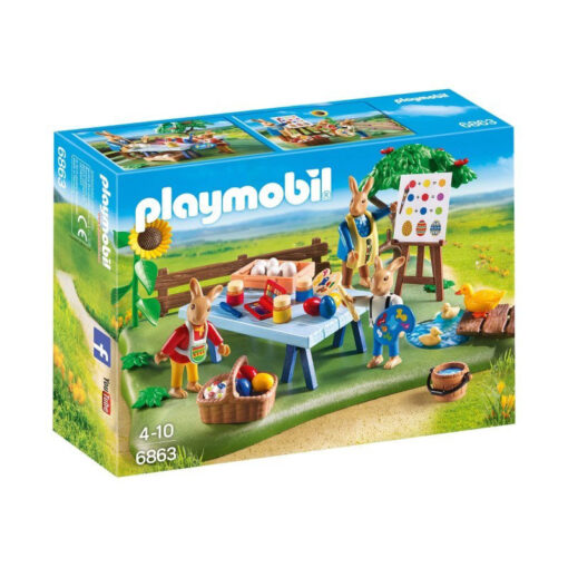 Playmobil Πασχαλινό Κούνελο-Εργαστήρι Ζωγραφικής (6863)