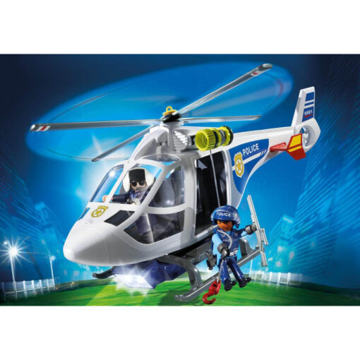 Playmobil Ελικόπτερο Αστυνομίας με προβολέα LED (6921)