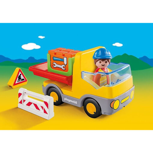 Playmobil Φορτηγό Με Ανατρεπόμενη Καρότσα (6960)
