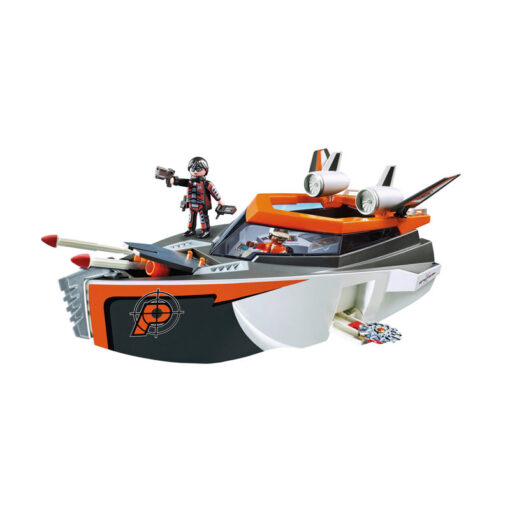 Playmobil Κατασκοπευτικό σκάφος της Spy Team (70002)