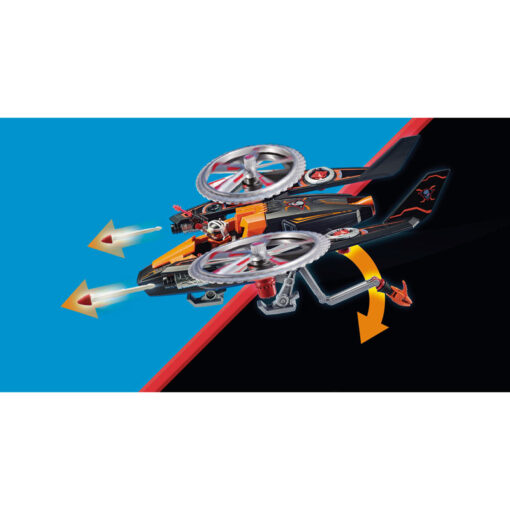 Playmobil Ελικόπτερο Galaxy Pirates (70023)