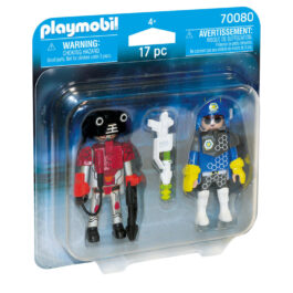 Playmobil Duo Pack Αστυνόμος Διαστήματος και Κακοποιός (70080)