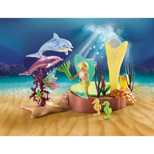 Playmobil Κοραλλιογενής Ύφαλος με Γόργονες και Φωτιζόμενο Θόλο (70094)