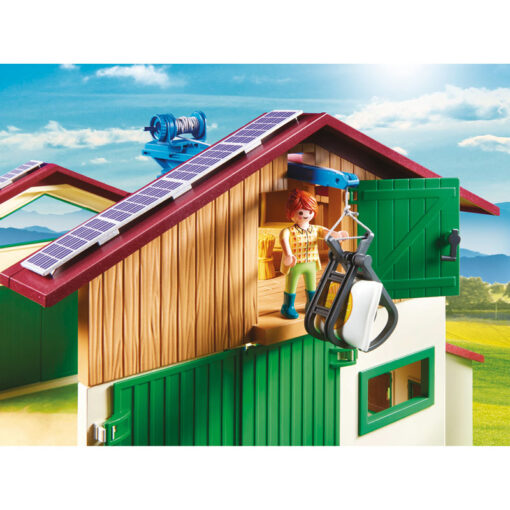 Playmobil Μεγάλη Φάρμα με ζώα και σιλό (70132)
