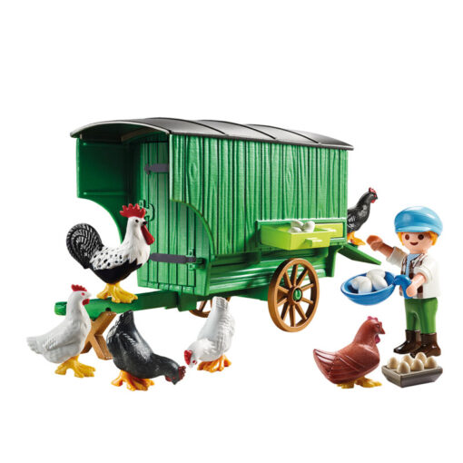 Playmobil Κοτέτσι με ρόδες  (70138)