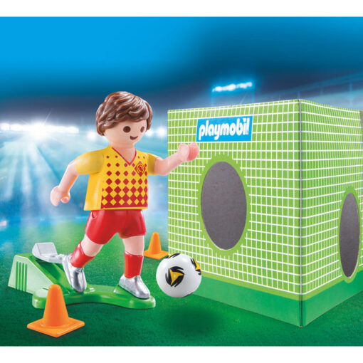 Playmobil Ποδοσφαιριστής με Τέρμα εξάσκησης (70157)