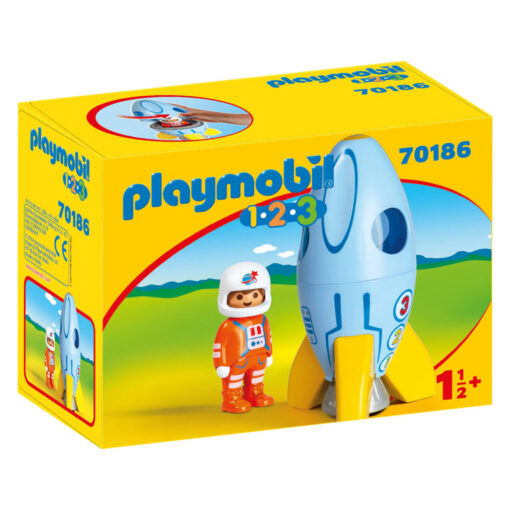 Playmobil Αστροναύτης με πύραυλο (70186)