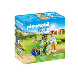 Playmobil Ασθενής με καροτσάκι (70193)