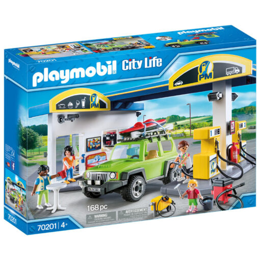 Playmobil Πρατήριο Καυσίμων (70201)