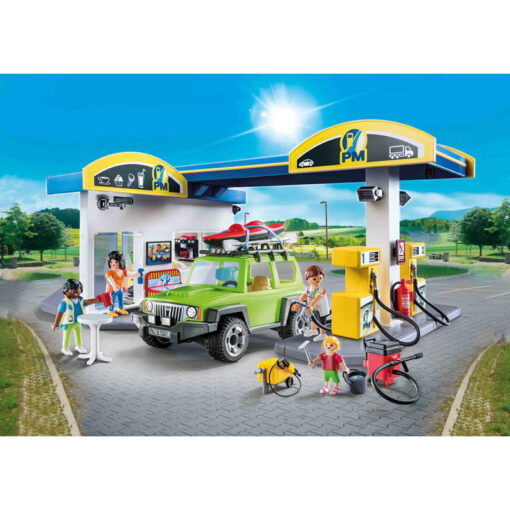 Playmobil Πρατήριο Καυσίμων (70201)