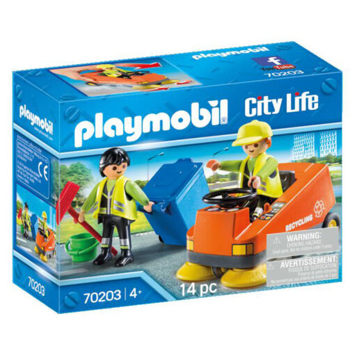 Playmobil Σάρωθρο οδών και Οδοκαθαριστές (70203)