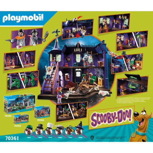 Playmobil SCOOBY-DOO! Περιπέτεια στο Στοιχειωμένο Σπίτι (70361)