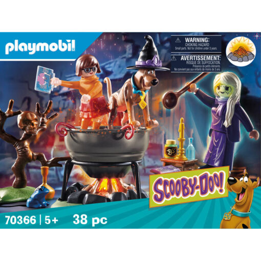 Playmobil SCOOBY-DOO! Μάγισσα με μαγικό καζάνι (70366)