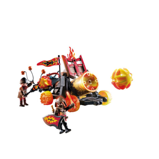 Playmobil Ιππότες του Μπέρναμ με κανόνι λάβας (70394)