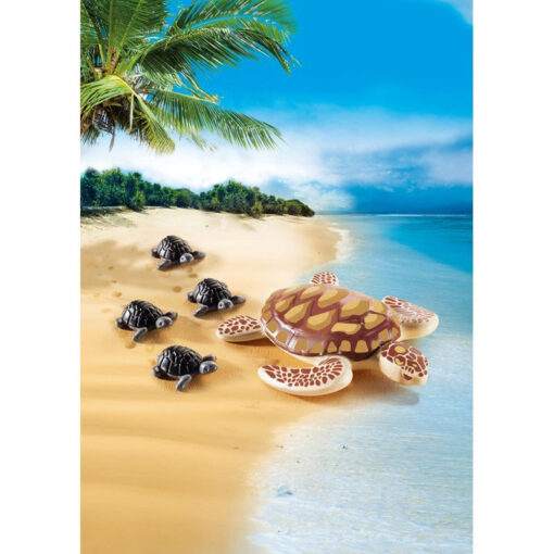 Playmobil Θαλάσσια χελώνα με χελωνάκια (9071)