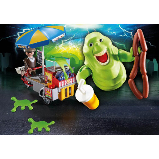 Playmobil Γλίτσας και πωλητής Hot Dog (9222)