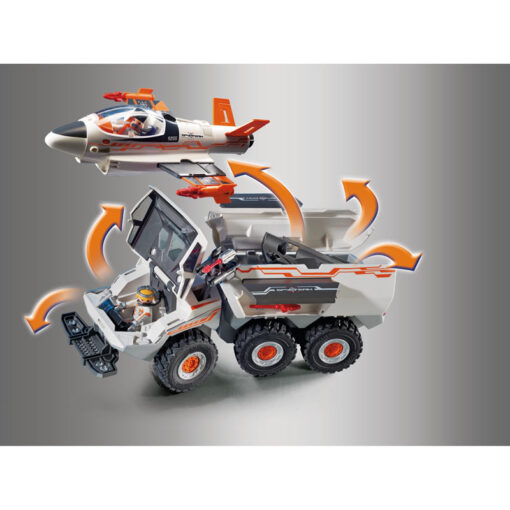 Playmobil Θωρακισμένο όχημα της Spy Team (9255)