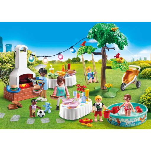 Playmobil Πάρτυ στον κήπο με barbecue (9272)