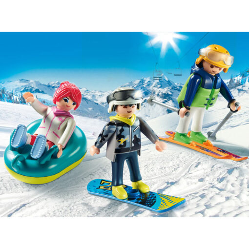 Playmobil Παρέα χιονοδρόμων (9286)