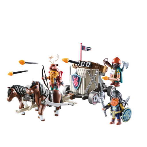 Playmobil Βαλλίστρα Νάνων με άλογα Πόνυ (9341)