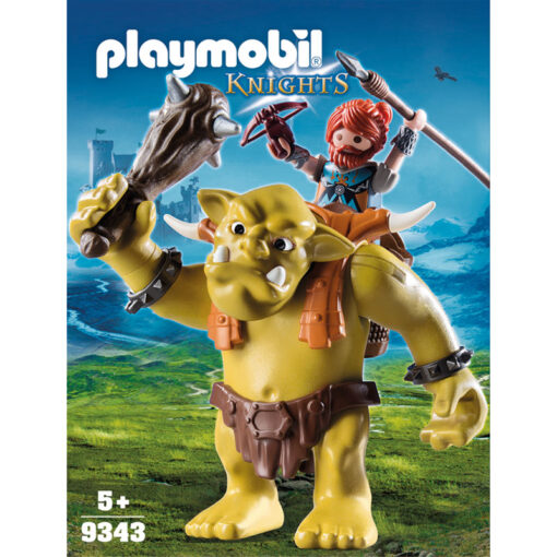 Playmobil Γιγαντιαίο Τρολ με Νάνο πολεμιστή (9343)