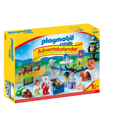 Playmobil Χριστουγεννιάτικο Ημερολόγιο 1.2.3 - Χριστούγεννα στο δάσος (9391)