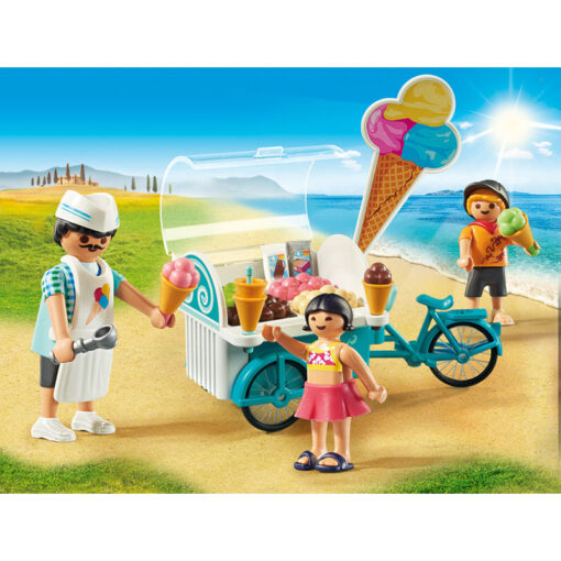 Playmobil Παγωτατζής με ποδήλατο ψυγείο (9426)