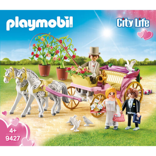 Playmobil Γαμήλια άμαξα με νεόνυμφους (9427)