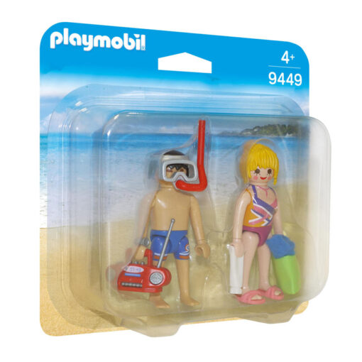 Playmobil Duo Pack Λουόμενοι στην παραλία (9449)