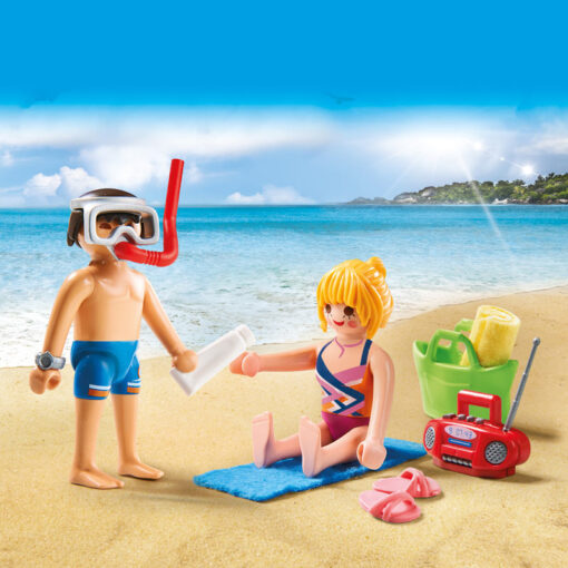 Playmobil Duo Pack Λουόμενοι στην παραλία (9449)