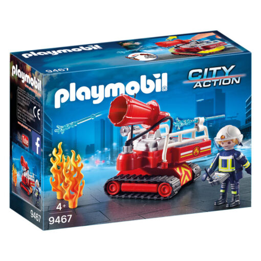 Playmobil Πυροσβεστικό κανόνι νερού με χειριστή (9467)