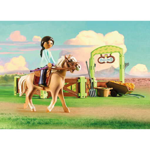 Playmobil Η Πρου με το άλογο Τσίκα Λίντα (9479)
