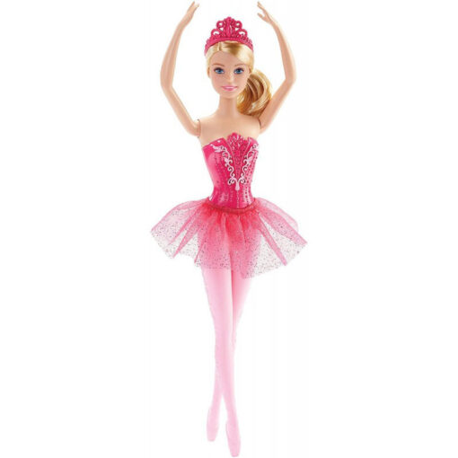 Mattel Barbie Μπαλαρίνα Ροζ (DHM41-DHM42)