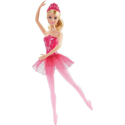 Mattel Barbie Μπαλαρίνα Ροζ (DHM41-DHM42)