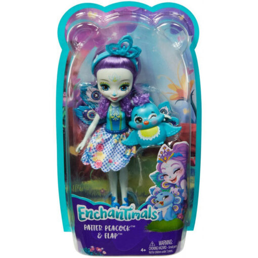 Mattel Enchantimals Κούκλα και Ζωάκι (DVH87-FXM74)