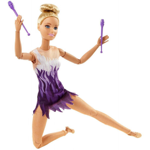 Mattel Barbie Αμέτρητες Κινήσεις - Αθλήτρια Ρυθμικής Γυμναστικής (FJB18)
